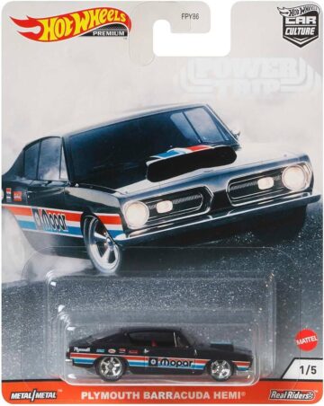 HOT WHEELS -PREMIUM- PLYMOUTH BARRACUDA HEMI