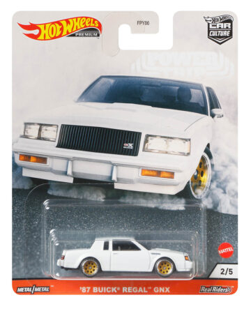 HOT WHEELS -PREMIUM- 87 BUICK REGAL GNX