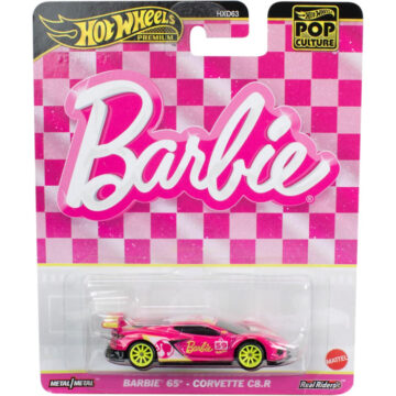 HOT WHEELS -PREMIUM- BARBIE 65 CORVETTE C8.R