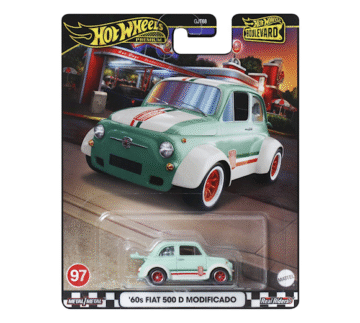 HOT WHEELS -PREMIUM- 60s FIAT 500 D MODIFICADO