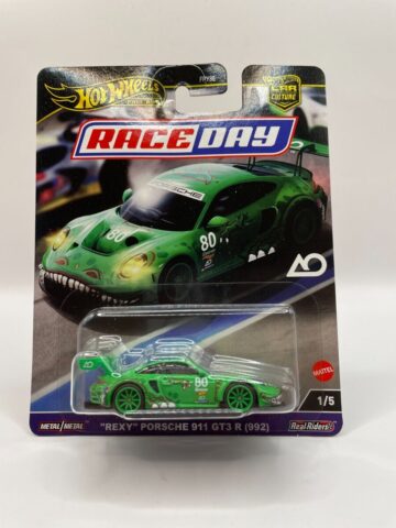 HOT WHEELS -PREMIUM- „REXY” PORSCHE 911 GT3 R (992)