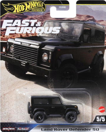 HOT WHEELS -PREMIUM- LAND ROVER DEFENDER 90