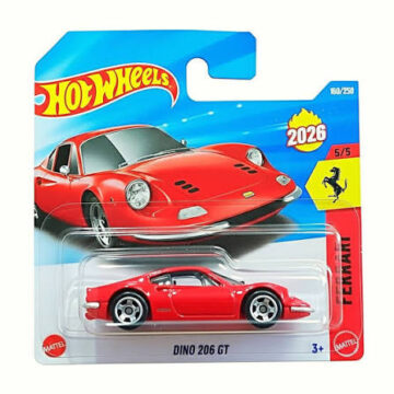 HOT WHEELS - FERRARI DINO 206 GT
