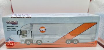 Tarmac Works - MITSUBISHI FUSO SUPER GREAT GULF RACING T64T-TL001-GULF