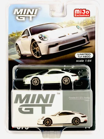 Mini GT - 675 Mijo Exclusive Porsche 911 (992) GT3 Touring Crayon