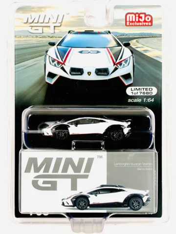 Mini GT - 763 Mijo Exclusive Lamborghini Huracán Sterrato Bianco Asopo
