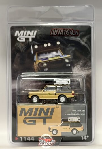 MINI GT - 1144 RANGE ROVER 1981 (MGT01144-BL)