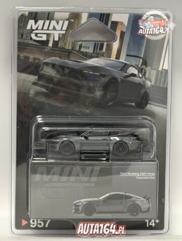 MINI GT - 957 FORD MUSTANG DARK HORSE (MGT00957-BL)