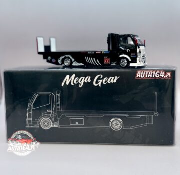 Microturbo -Mega Gear- Skeleton Dinosaur Custom Tow Truck
