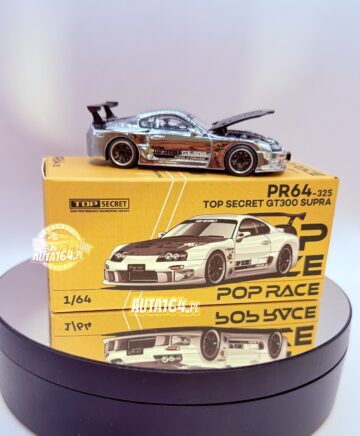 Pop Race - PR64-325 TOP SECRET GT300 SUPRA SILVER CHROME