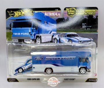 Hot Wheels Team Transport - FORD CAPRI GR5/FLEET FLYER