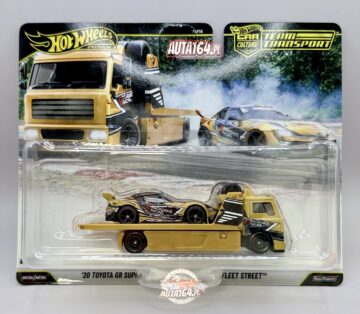 Hot Wheels Team Transport - '20 TOYOTA GR SUPRA/FLEET STREET