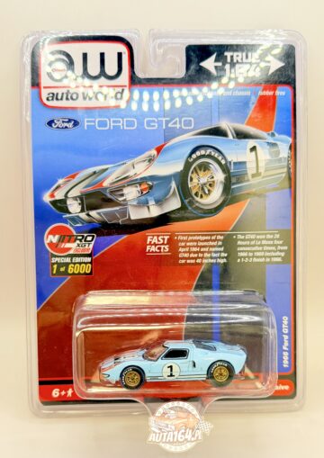 AW- 1966 FORD GT40 BLUE