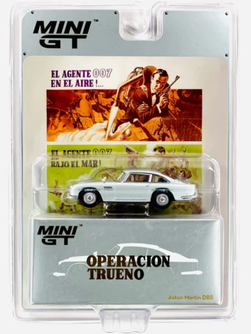 Mini GT - 901S Mijo Exclusive Aston Martin DB5 James Bond 007 Thunderball Spanish Packaging
