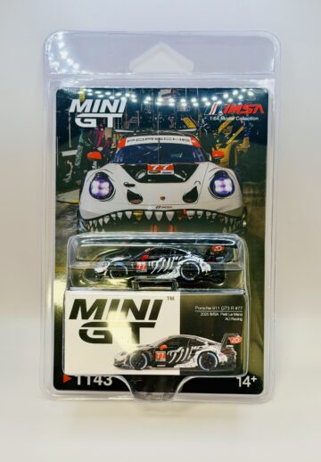 MINI GT - 1143BL PORSCHE 911 GT3 R #77 (MGT01143-BL)