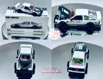 Mini GT Kaido House - 180 KHMG 180 TOYOTA SPRINTER TRUENO KAIDO STREET V1 (KHMG180)