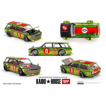 Mini GT -Kaido House- 164 Datsun KAIDO 510 4x4 Wagon KHMG164
