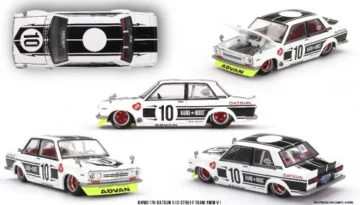 Mini GT -Kaido House- 176  Datsun 510 STREET TEAM XMM V1 KHMG176