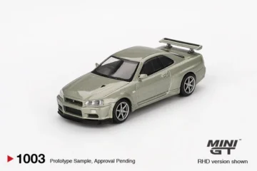 Mini GT – 1003BL NISSAN SKYLINE GT-R (R34) MGT01003-R