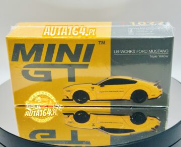 MINI GT - 1077 LB-WORKS FORD MUSTANG YELLOW (MGT01077-L)
