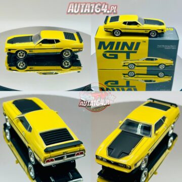 MINI GT - 1139 FORD MUSTANG MACH1 YELLOW (MGT01139-L)