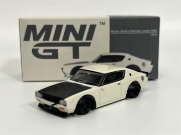 Mini GT - 702 Nissan Skyline Kenmeri Liberty Walk White MGT00702-R