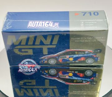 MINI GT - 710 HYUNDAI I20 N RALLY1 HYBRID #11 (MGT00710-L)