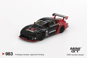 Mini GT - 983BL MAZDA RX-7 LB-SUPER ADVAN MGT00983-BL