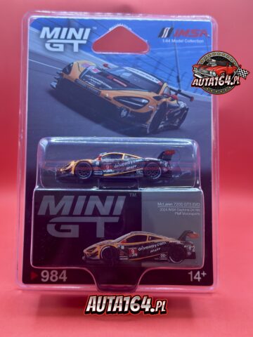 MINI GT - 984BL - MCLAREN 720S GT3 EVO MGT00984-BL