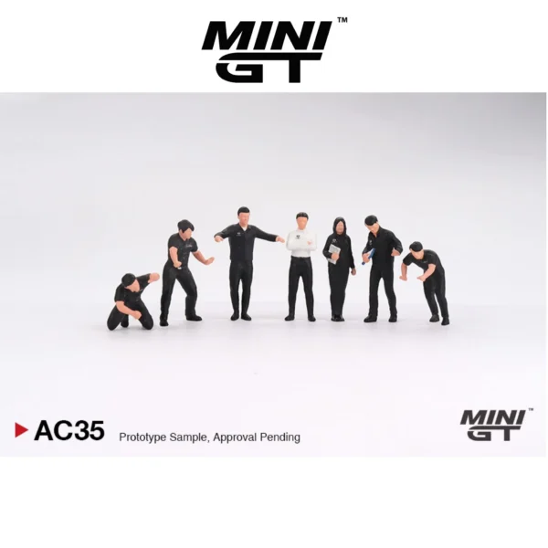 Mini GT - AC35 Figurki Team Nissan Nismo Racing