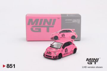 Mini GT - 851 Abarth LB-Works x Abas Works Pink
