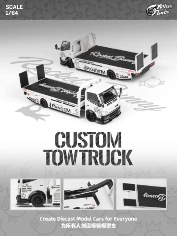 Microturbo - Custom Town Truck RB- White