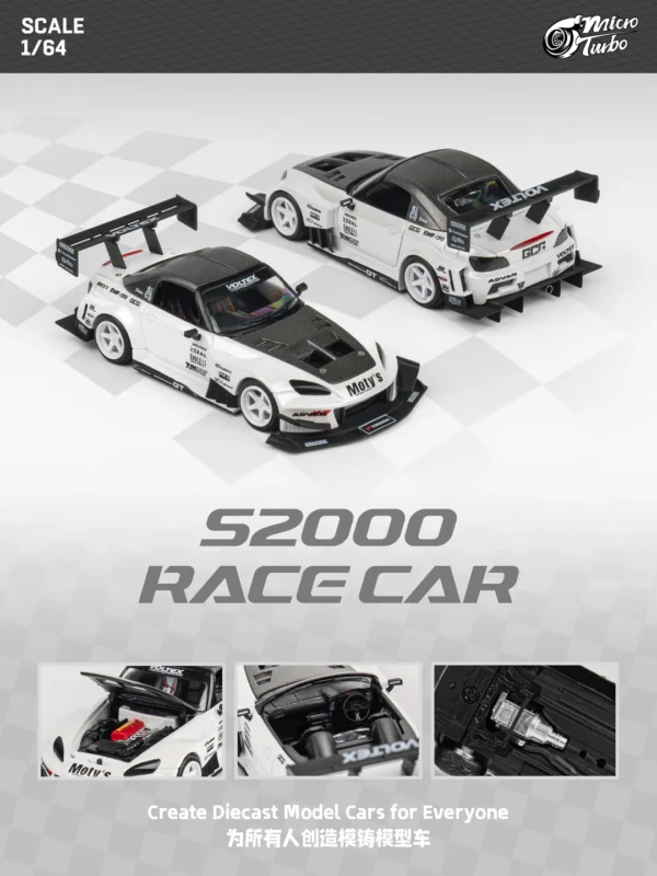 Microturbo - Custom S2000 - Metallic White