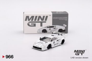 Mini GT - 966 Lamborghini Countach LB-Works White Tokyo Auto Salon 2024
