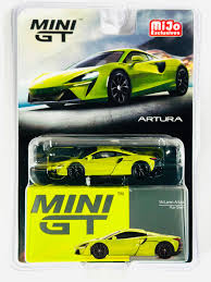 Mini GT - 496 Mijo Exclusives McLaren Artura Flux Green