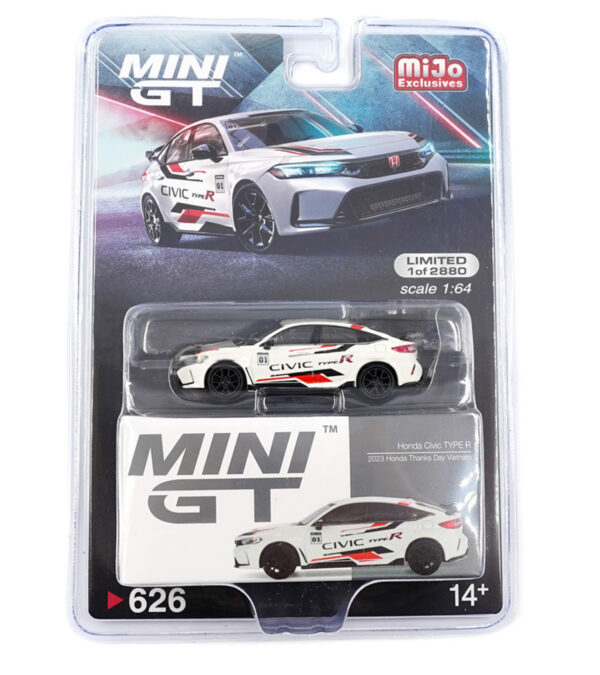 Mini GT - 626 Mijo Exclusive Honda Civic Type R 2023 Honda Thanks Day Vietnam