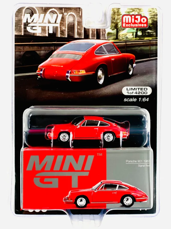 Mini GT - 695 Mijo Exclusive Porsche 901 1963 Signal Red