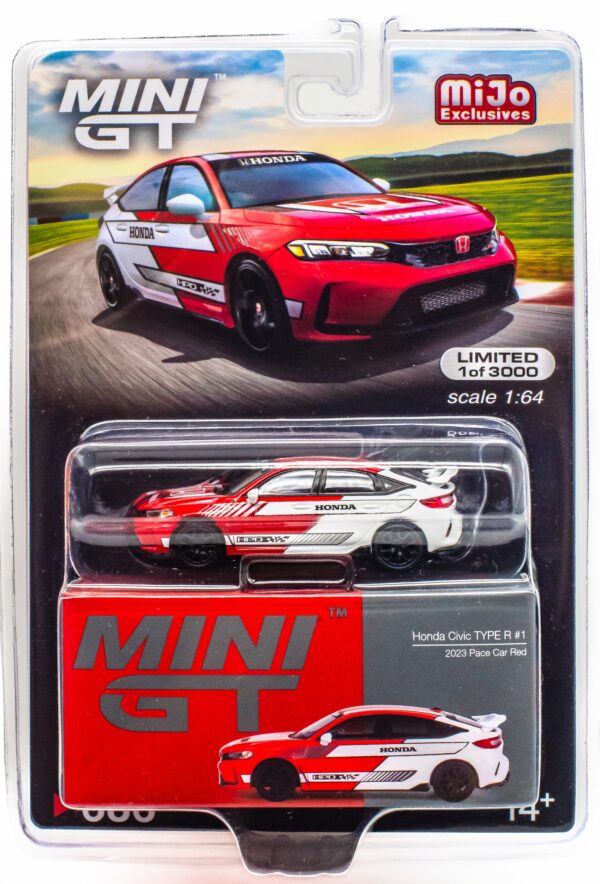 Mini GT - 721 Mijo Exclusive Honda Civic Type-R Pace Car LHD