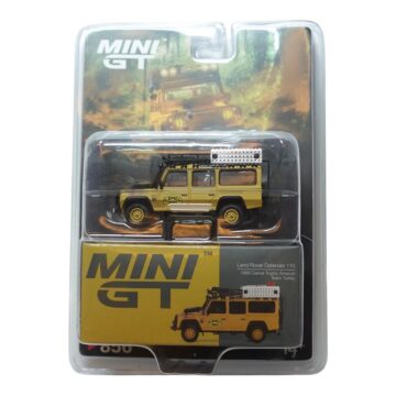 Mini GT - 856 Turkey Exclusive Land Rover Defender 110 1989 Camel Trophy