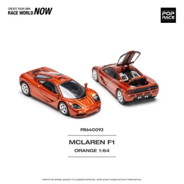 Pop Race - McLaren F1 Orange