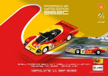 TINY SPARKY - 1988 Porsche 962C LM Shell #17