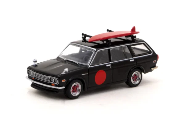 Tarmac Works  - Datsun Bluebird 510 Wagon Black - MIJO Special Edition - GLOBAL64 - obrazek 2