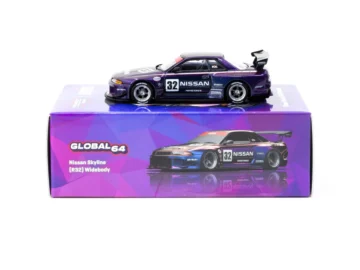TARMAC WORKS - Nissan Skyline R32 Widebody Midnight  Purple