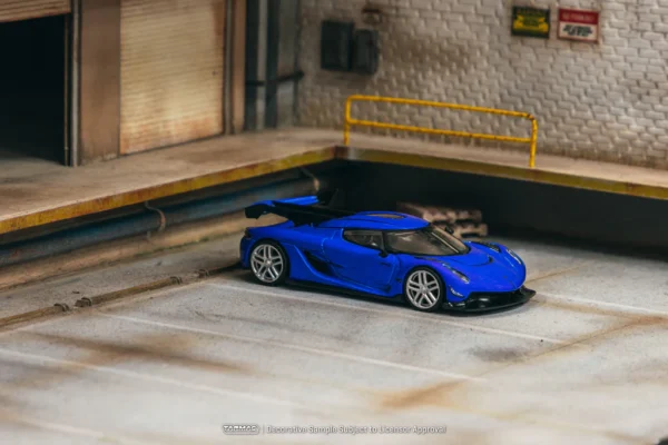 Tarmac Works - Koenigsegg Jesko Attack Blue - GLOBAL64 - obrazek 4