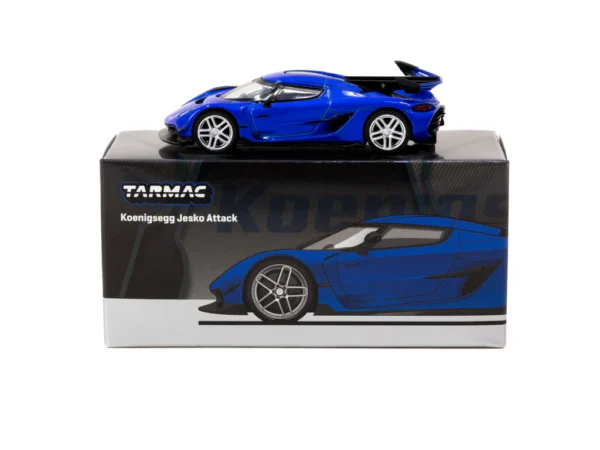 Tarmac Works - Koenigsegg Jesko Attack Blue - GLOBAL64 - obrazek 2