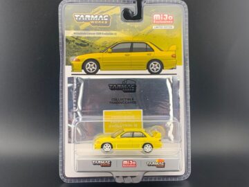 Tarmac Works - Mijo Exclusives Global 64 Mitsubishi Lancer GSR Evolution III Yellow