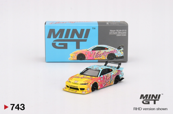 Mini GT - 743 Mijo Exclusive Nissan LB-Super Silhouette S15 SILVIA LB KUMA