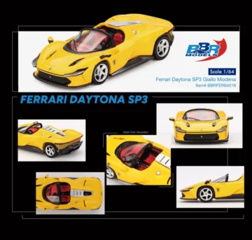 BBR - Ferrari Daytona SP3 Giallo Modena 2024