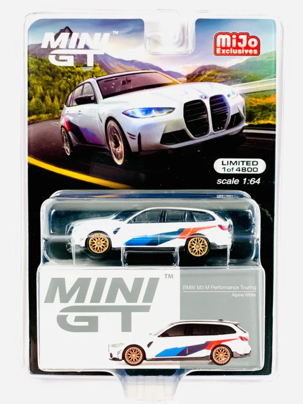 Mini GT - 776 Mijo Exclusive BMW M3 M Performance Touring Alpine White