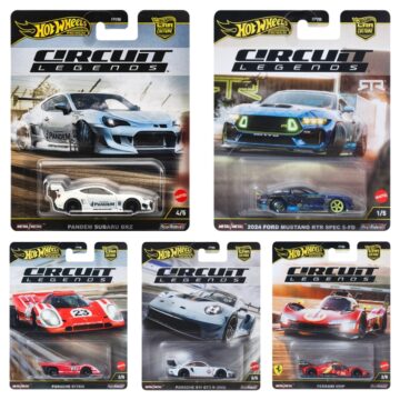 Hot Wheels - Zestaw Hot Wheels Premium Car Culture Circuit Legends 5 Autek
